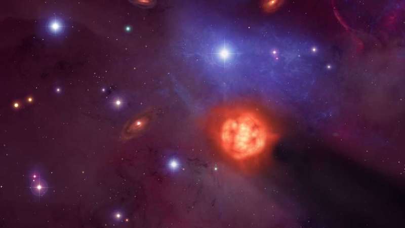 退休的恒星加入年轻恒星的派对：进化的恒星如何促成地球早期加热