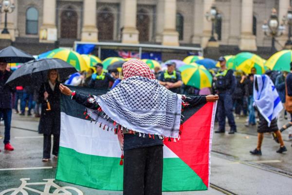 Pro-Palestinian supporters in Australia circulated information about members of a WhatsApp group chat made up of people sympathetic to Israel.